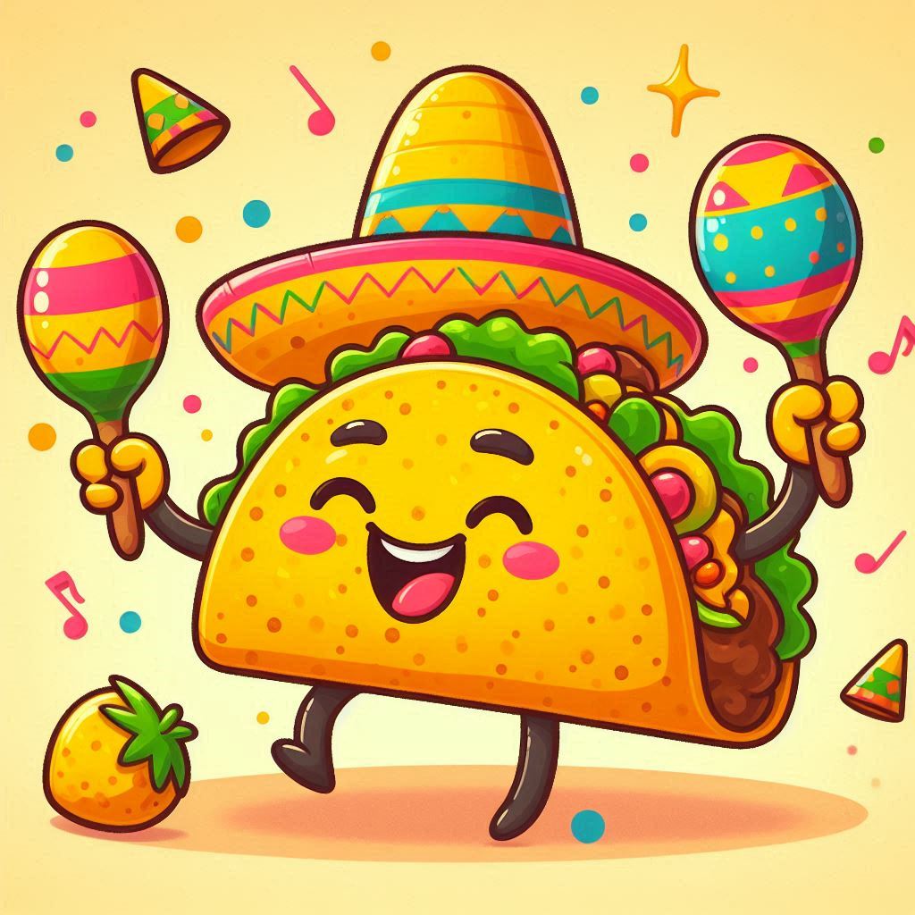 joyful-taco-with-a-big-smile-playing-with-maracas