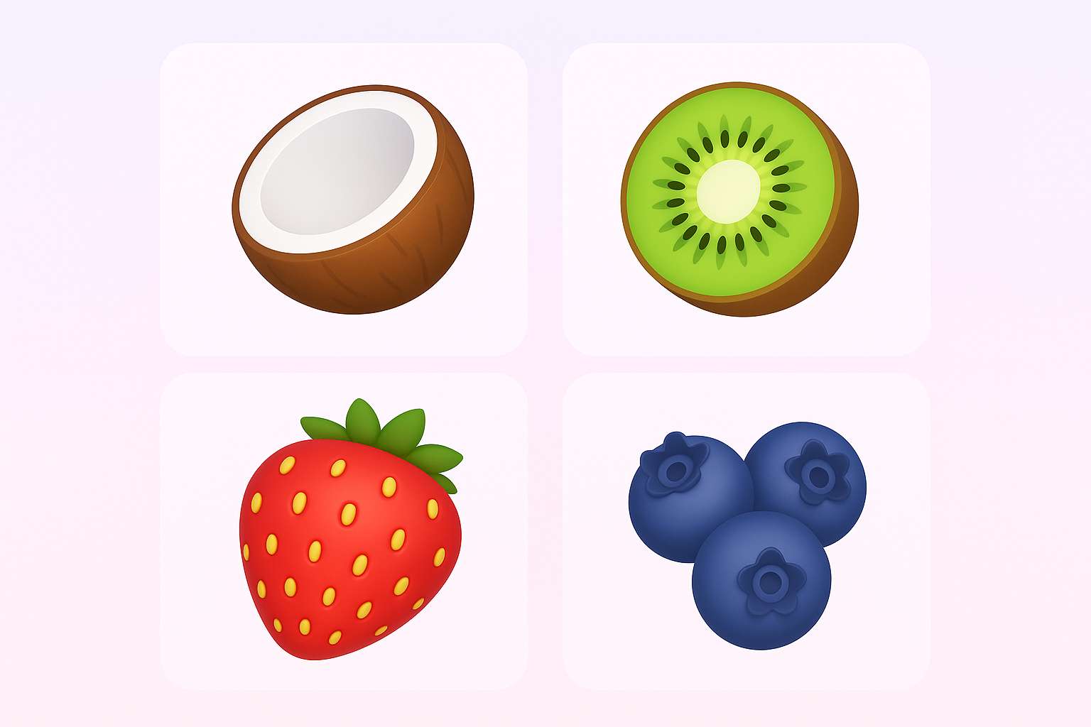 Fruits Memory Matching Game