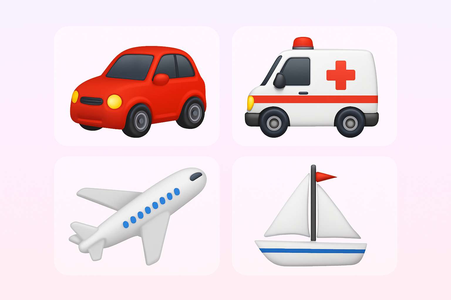 Transport Memory Matching Game
