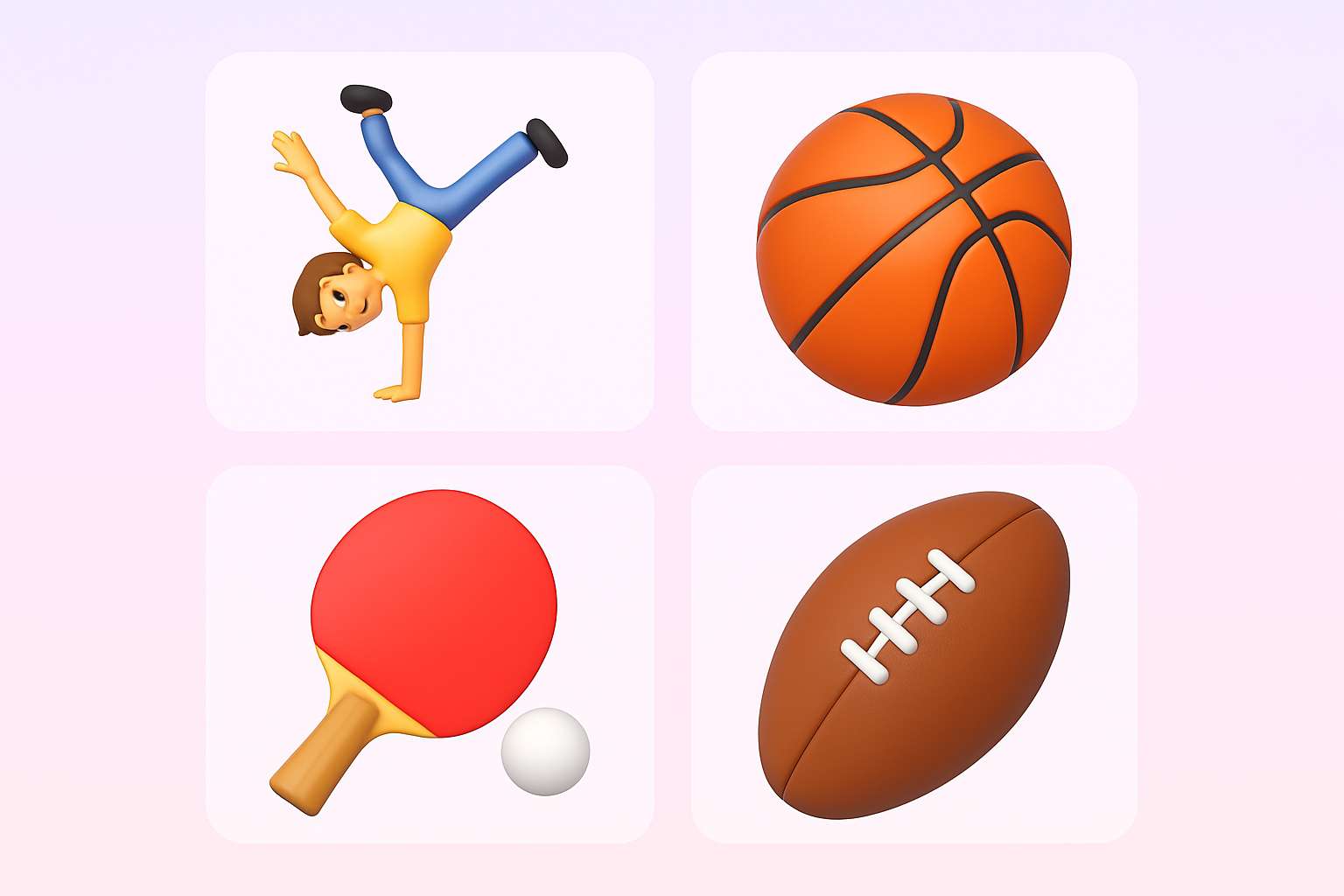 Sports Memory Matching Game