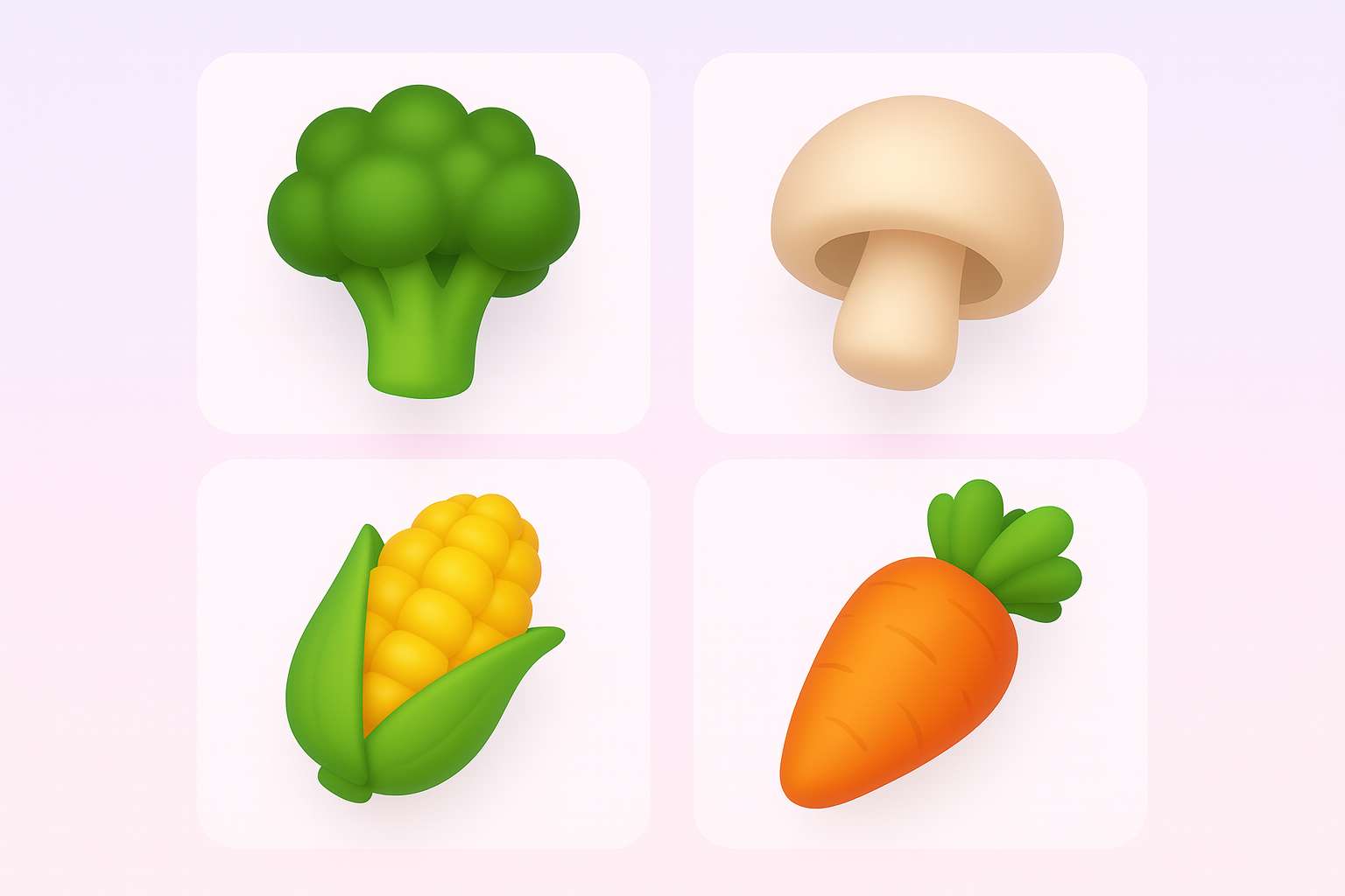 Vegetables Memory Matching Game