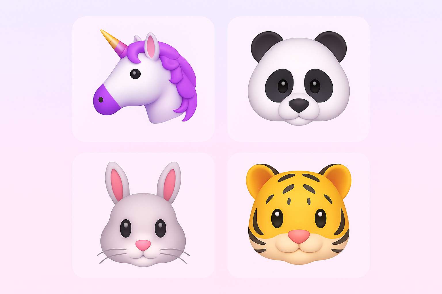 Animals Memory Matching Game