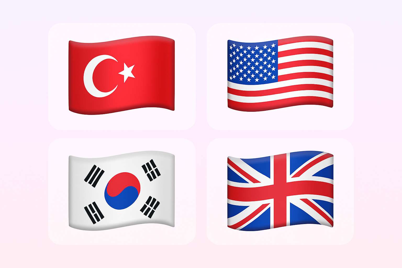 Flags Memory Matching Game